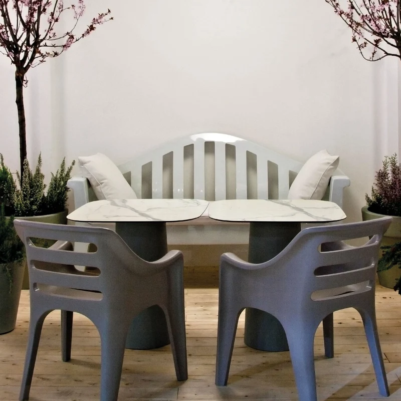 Outdoor Chair RUSSEL by Vico Magistretti for Serralunga