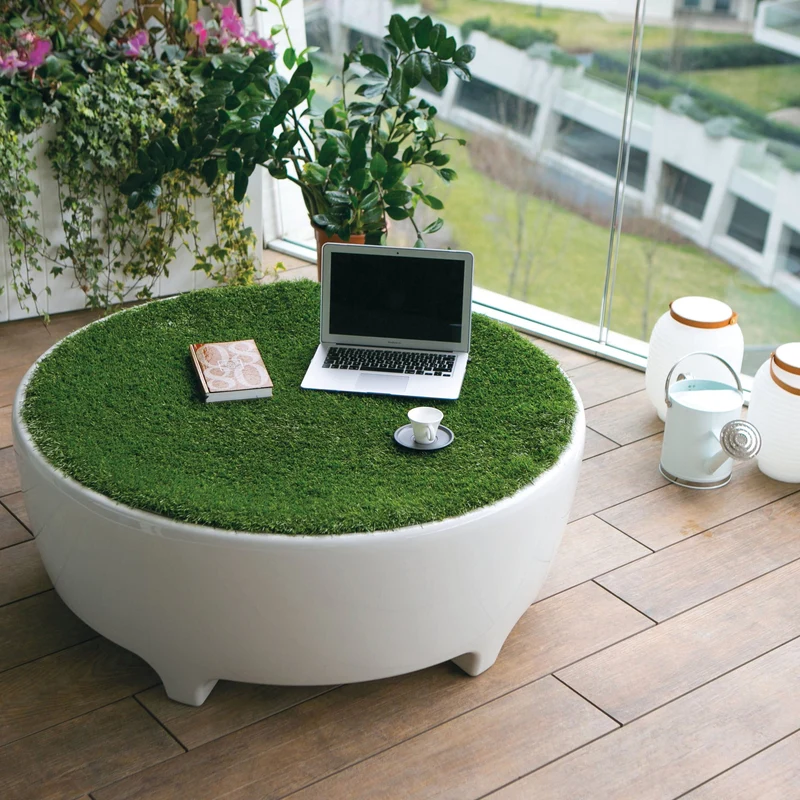 Outdoor Pouf OASIS by Sebastian Bergne for Serralunga