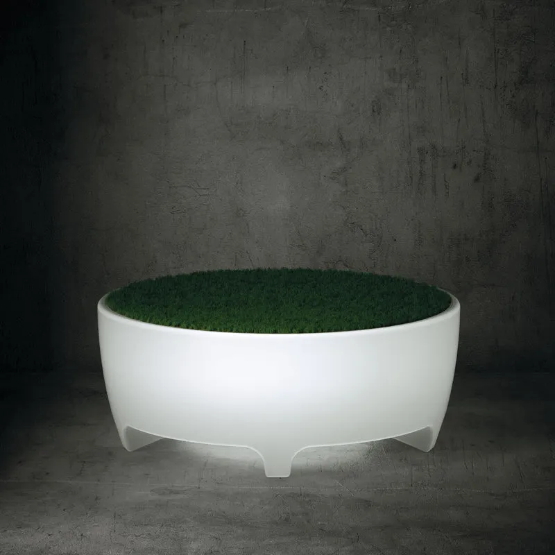Outdoor Pouf OASIS with Light by Sebastian Bergne for Serralunga