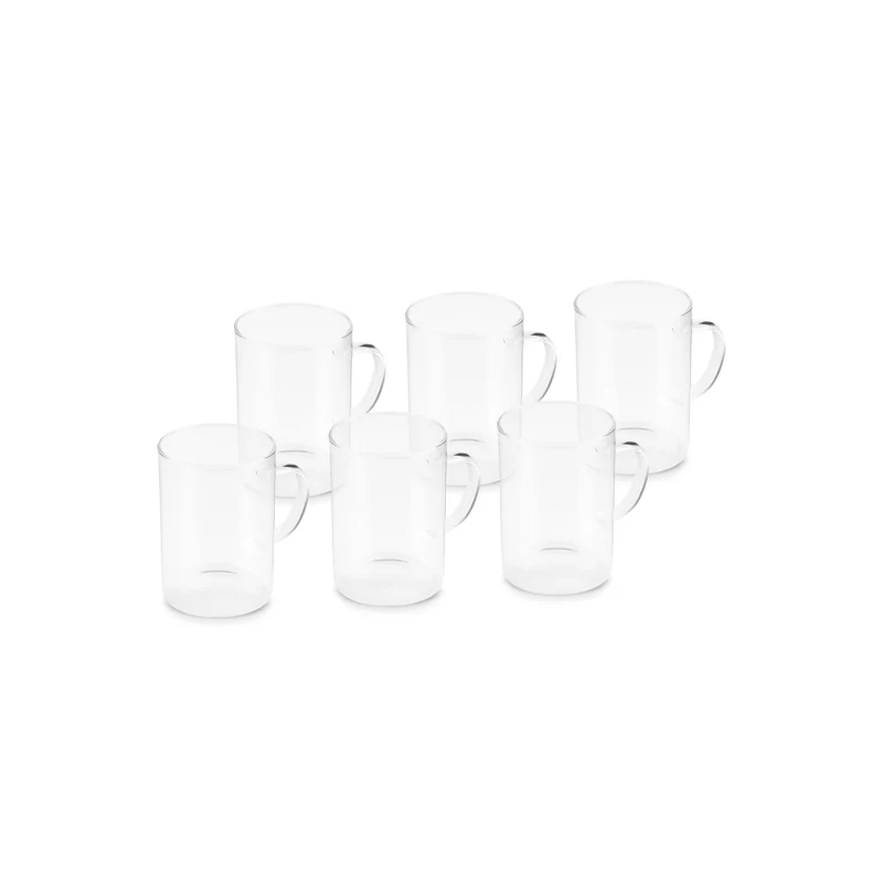 Karaca Guido 6-teiliges Set Glasteetassen, 200 ml