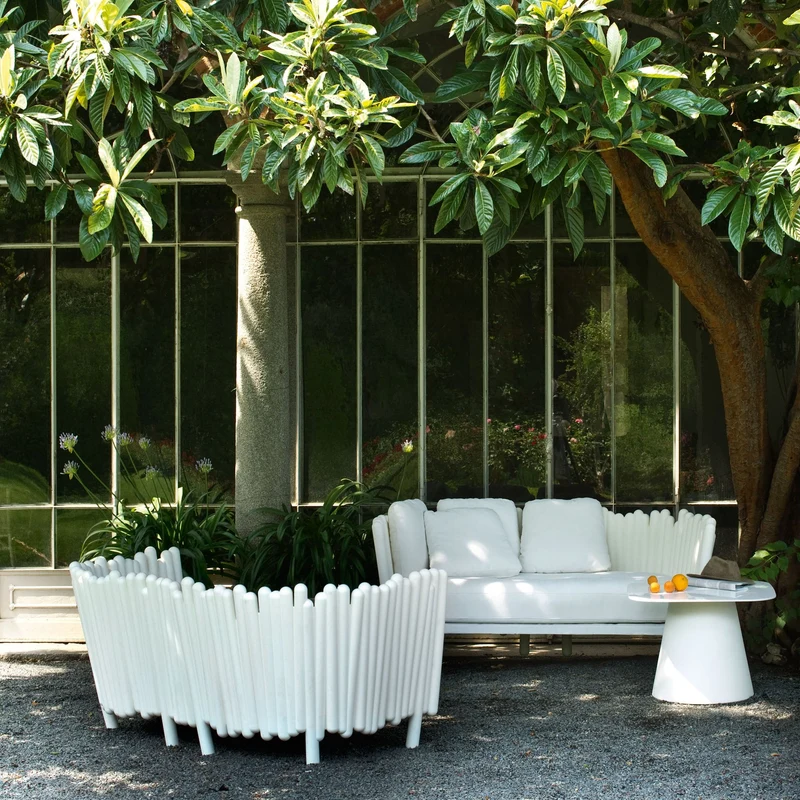 Two Seater Sofa CANISSE by Philippe Nigro for Serralunga