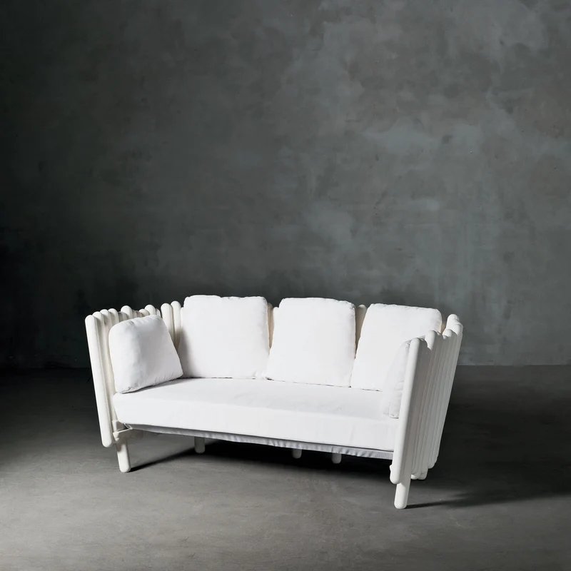 Two Seater Sofa CANISSE by Philippe Nigro for Serralunga