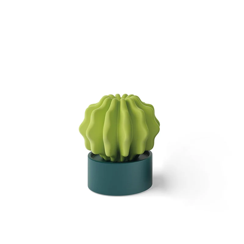 Decorative Object CACTUS LONG & CACTUS LARGE Set of Two by Alessandra Baldereschi for Serralunga