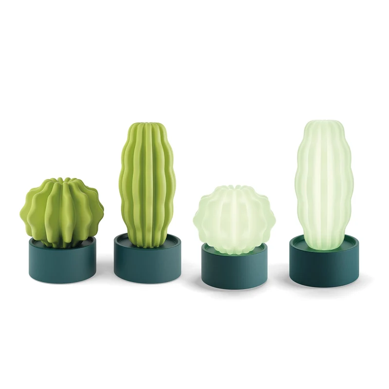 Decorative Object CACTUS LARGE with Light by Alessandra Baldereschi for Serralunga