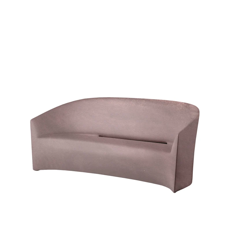 Two Seater Sofa PINE BEACH Moleskin by Christophe Pillet for Serralunga