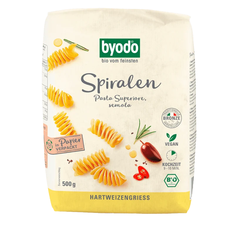 BYODO Spiralen, hell 500g