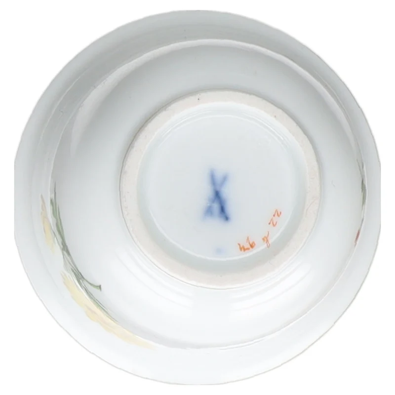 Vase klein H 6,5 cm Margarite Gelb