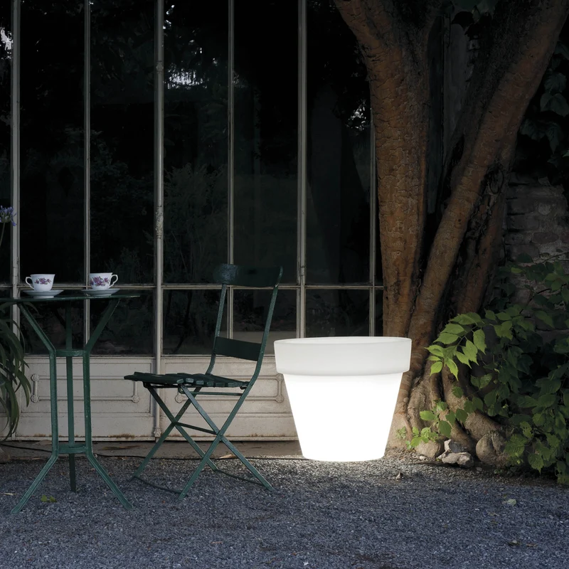 Vase BORDATO LISCIO with Light by Serralunga