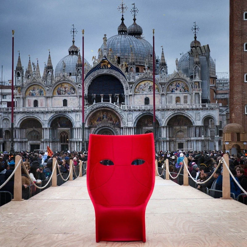 Armchair NEMO SWIVEL Basic Colours by Fabio Novembre for Driade