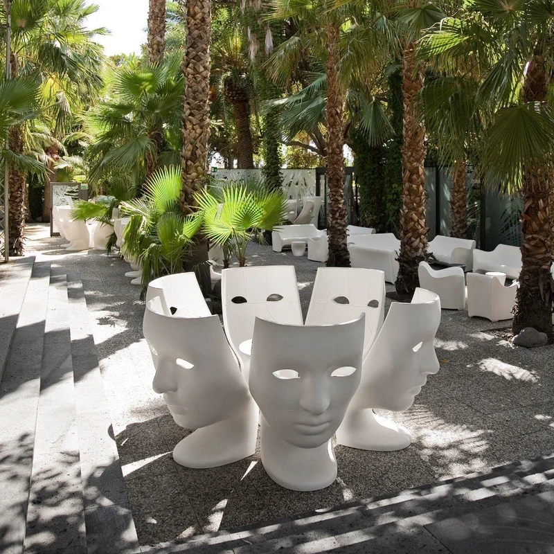 Armchair NEMO SWIVEL Basic Colours by Fabio Novembre for Driade