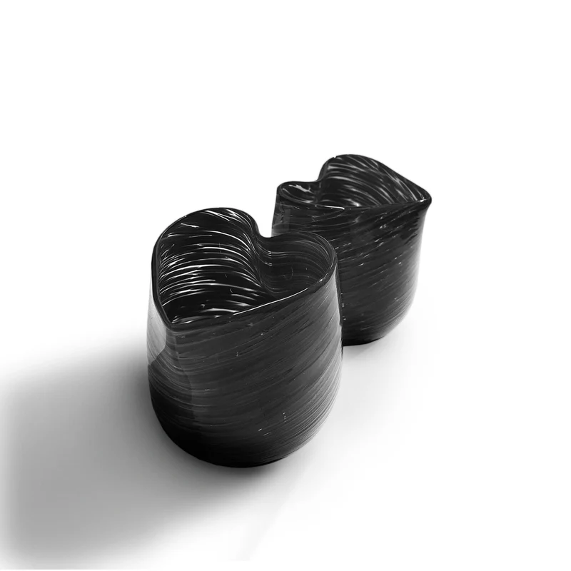 Murano Glass Water Glass CUORE by Gianna Moise