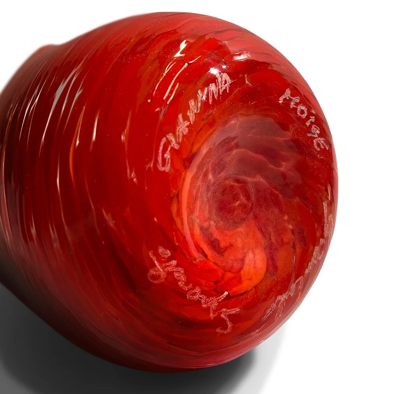 Murano Glass Water Glass CUORE by Gianna Moise