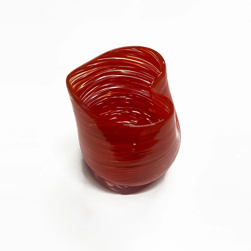 Murano Glass Water Glass CUORE by Gianna Moise