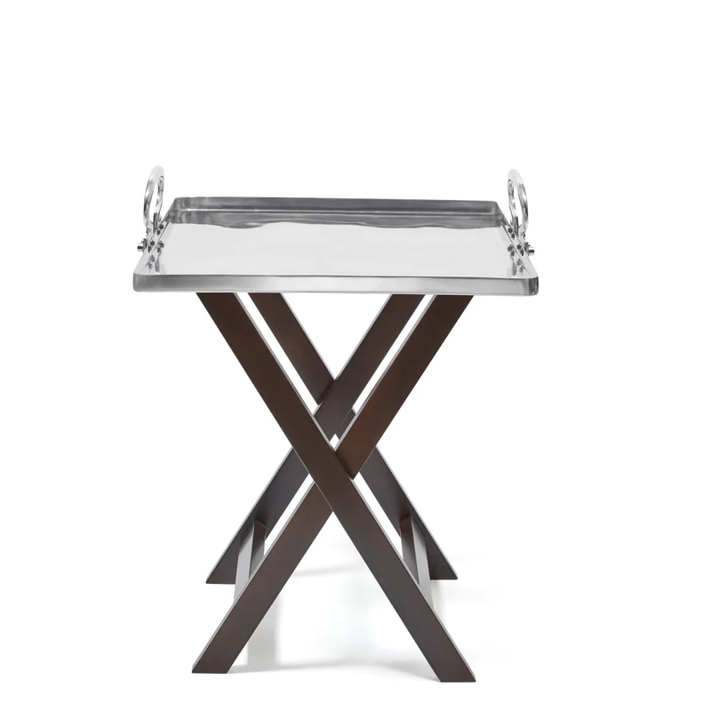 Folding Wood Tray Stand COLONY EASEL by Aldo Cibic for Paola C