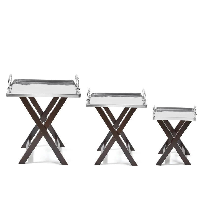 Folding Wood Tray Stand COLONY EASEL by Aldo Cibic for Paola C
