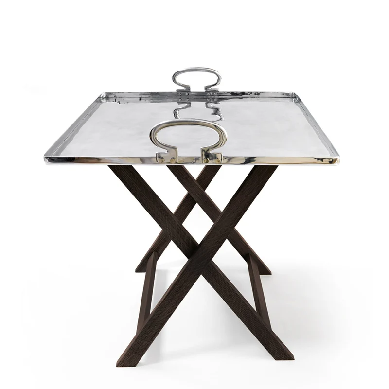 Folding Wood Tray Stand COLONY EASEL by Aldo Cibic for Paola C