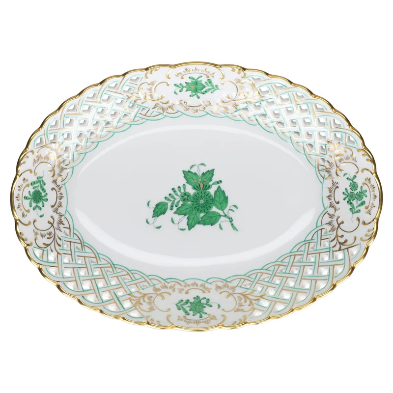 Durchbruchschale oval Modell 7357