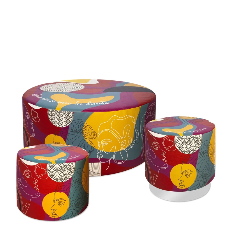 Pouf SOFT MAXI SIPARIO by Luciana Gomez for MYIN