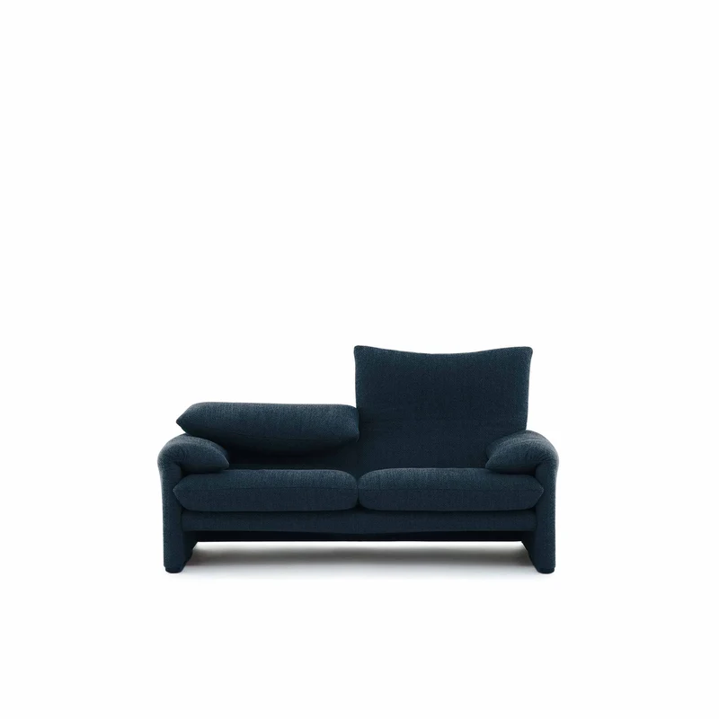 Fabric Two-Seater Sofa MARALUNGA, designed by Vico Magistretti for Cassina