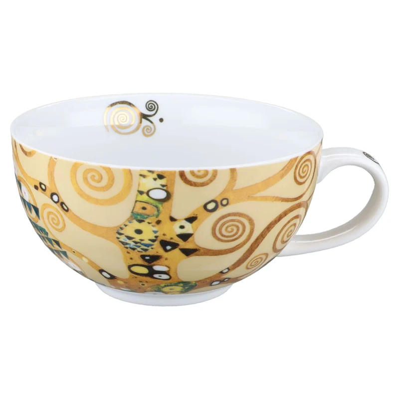 Frühstückstasse XL Gustav Klimt 'Der Lebensbaum'