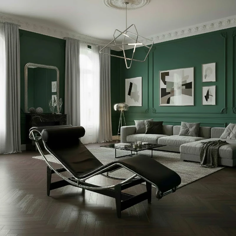 Chaise Longue - "4, Chaise Longue à reglage continu", designed by Le Corbusier, Pierre Jeanneret, Charlotte Perriand for Cassina