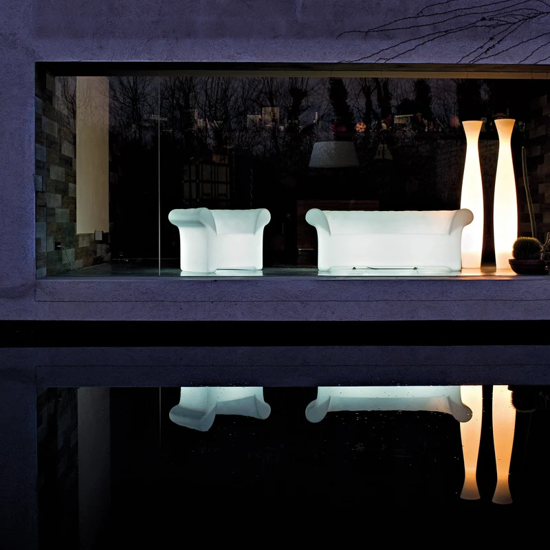 Vase SCARLETT with Light by Christophe Pillet for Serralunga