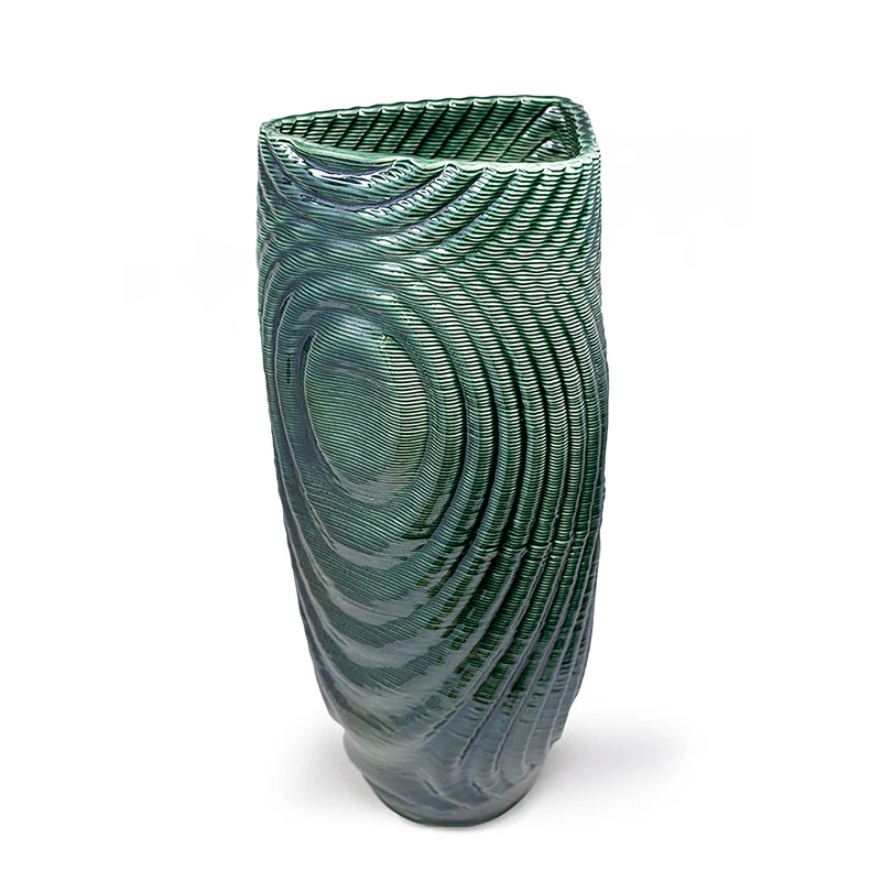 3D Printed Ceramic Vase ECO by Mediterranea Design