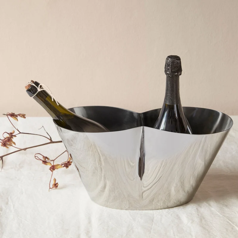 Stainless Steel Ice Bucket OTTO by Chiara Andreatti for Paola C