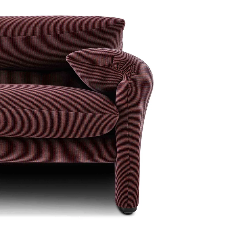 Fabric Three-Seater Sofa MARALUNGA, designed by Vico Magistretti for Cassina
