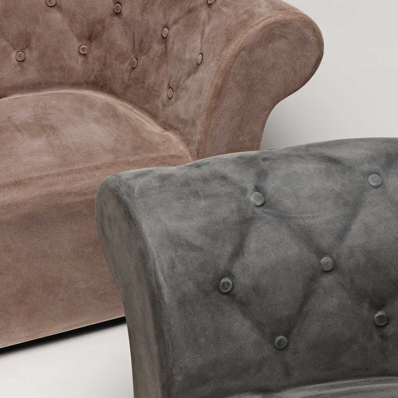 Three Seater Sofa SIRCHESTER Moleskin by Serralunga