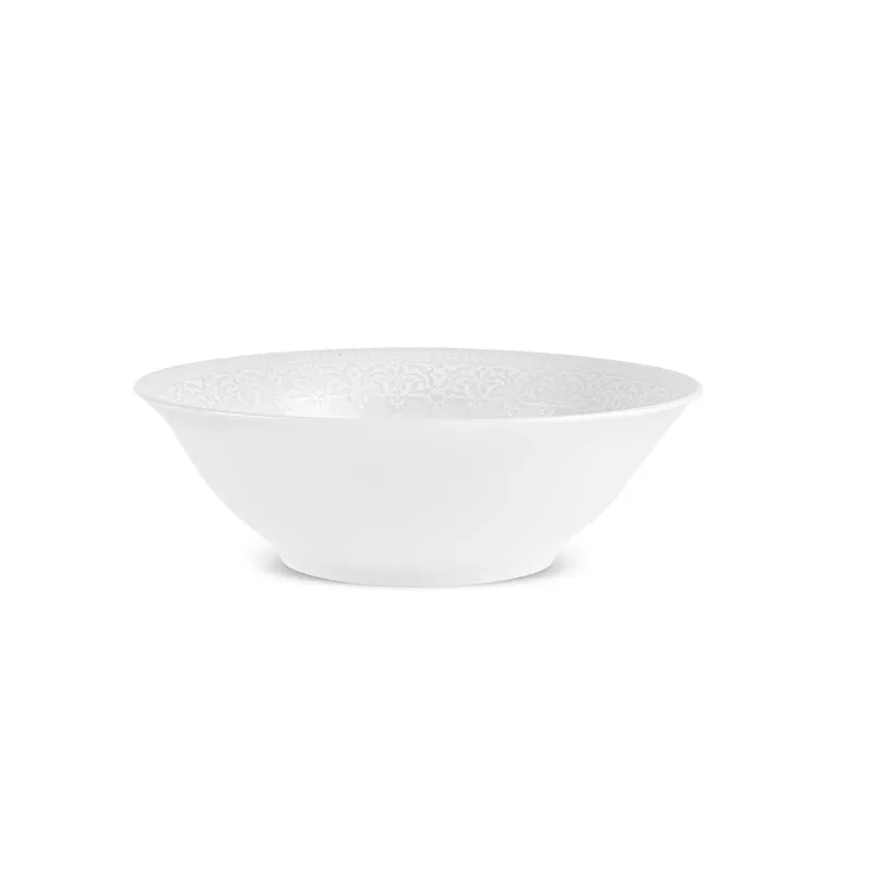 Karaca New Dome Tafelservice für 6 Personen, 24-teilig, Weiß