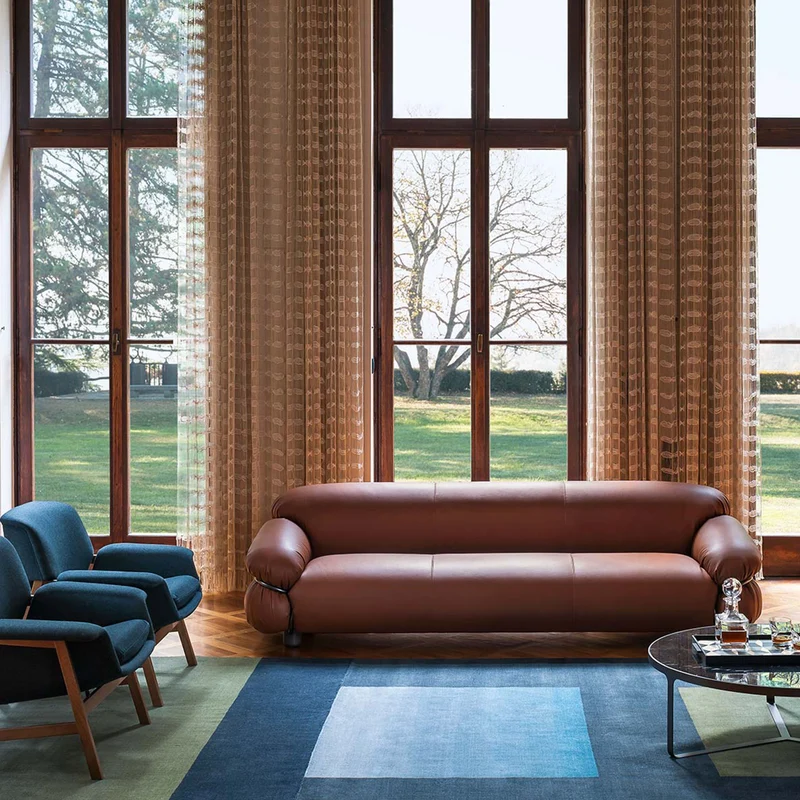 Three-Seater Sofa SESANN by Gianfranco Frattini for Tacchini
