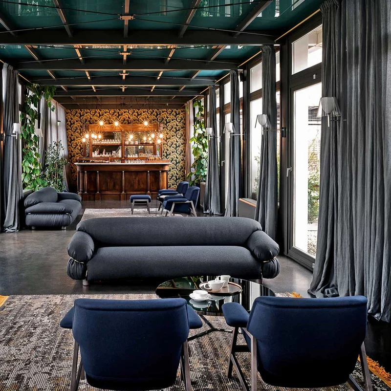 Three-Seater Sofa SESANN by Gianfranco Frattini for Tacchini
