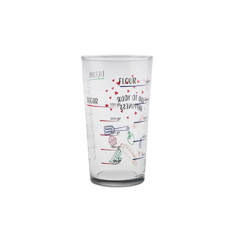 Karaca Carme Rotes Messglas 550 Ml