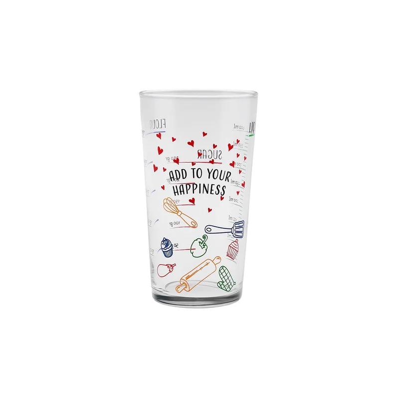 Karaca Carme Rotes Messglas 550 Ml