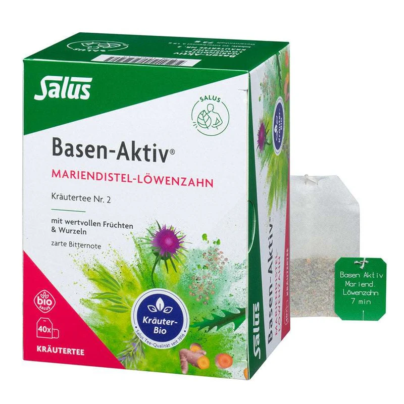Salus Basen-Aktiv Bio Kräutertee Nr. 2 Mariendistel Löwenzahn 40FB 72g