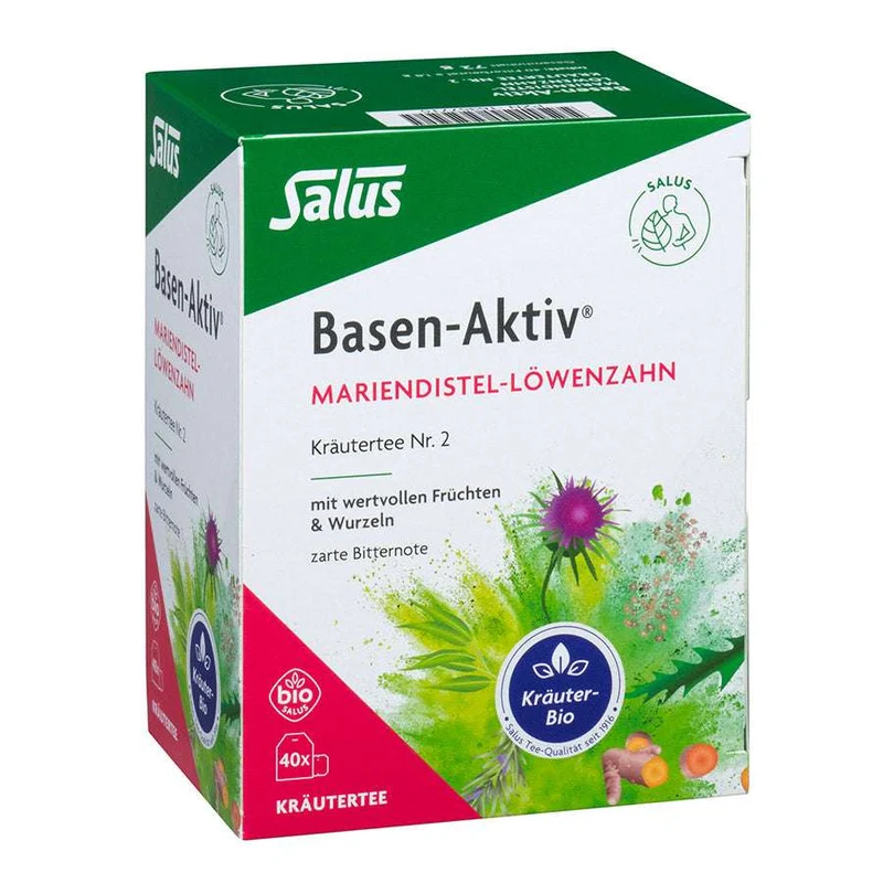 Salus Basen-Aktiv Bio Kräutertee Nr. 2 Mariendistel Löwenzahn 40FB 72g