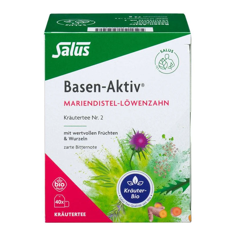 Salus Basen-Aktiv Bio Kräutertee Nr. 2 Mariendistel Löwenzahn 40FB 72g