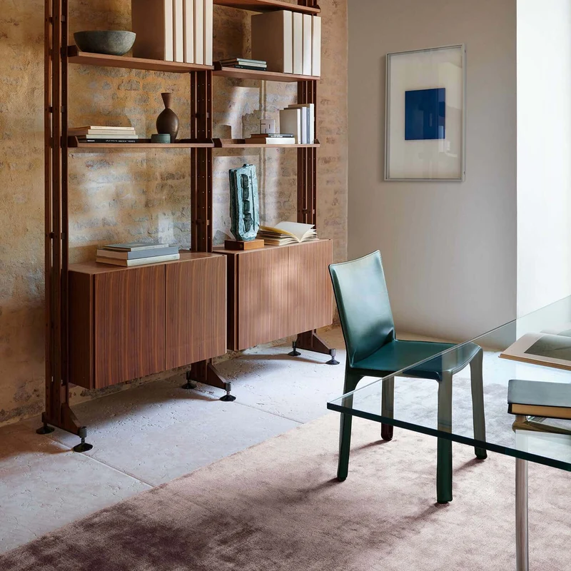 Leather Chair CAB 412, designed by Mario Bellini for Cassina