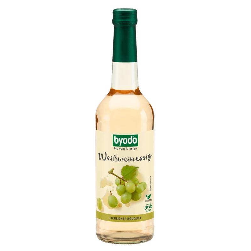 BYODO Bio Weissweinessig 0,5 Liter 6% Säure