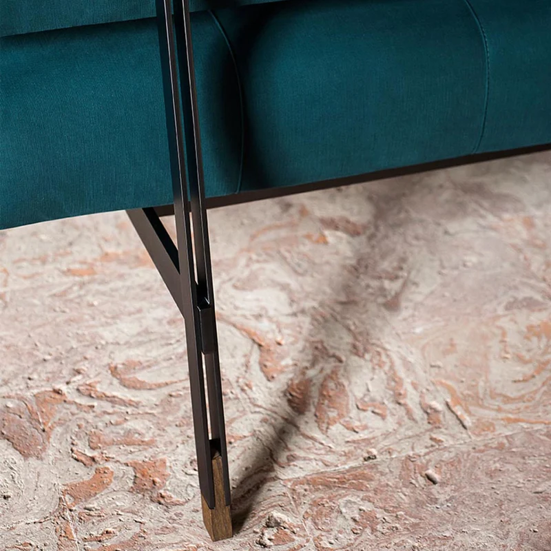 Fabric Two-Seater Sofa OLIVER by Gianfranco Frattini for Tacchini