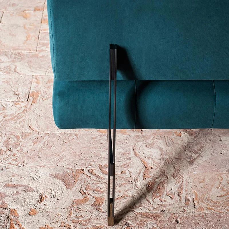 Fabric Two-Seater Sofa OLIVER by Gianfranco Frattini for Tacchini
