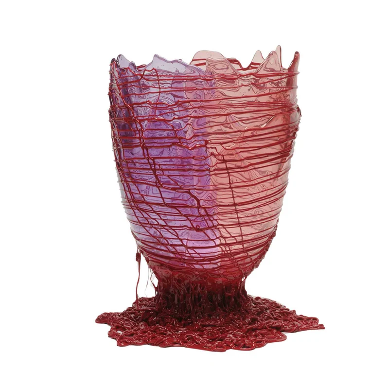 Resin Vase SPAGHETTI by Gaetano Pesce for Fish Design