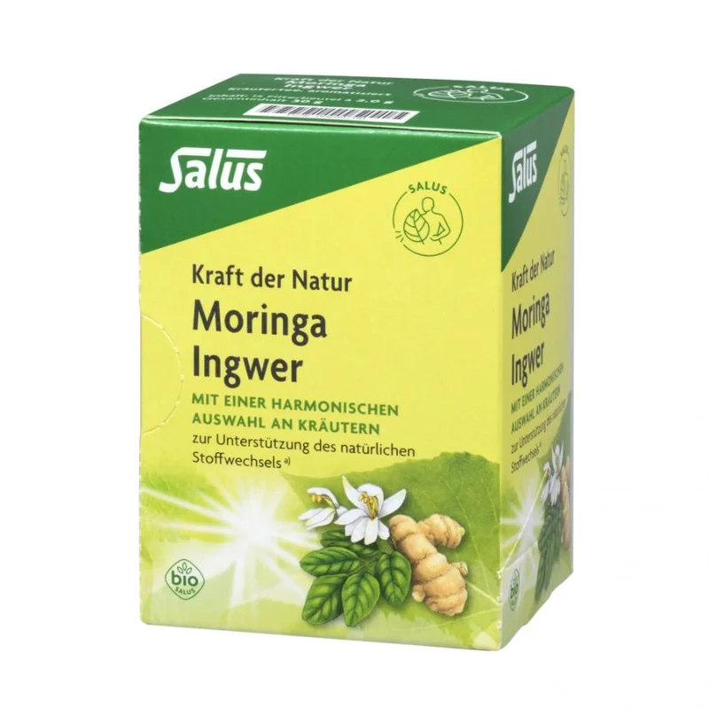 Salus Moringa Ingwer Kräutertee Bio 15 FB