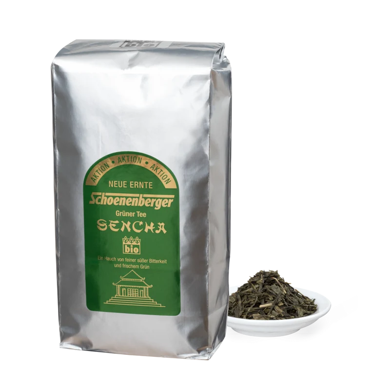 Schoenenberger Grüner Tee Sencha 500g Bio