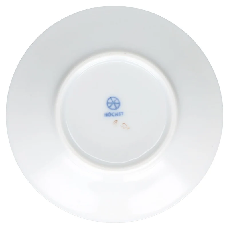 Untertasse für Mokka Espresso Sommerblume blau