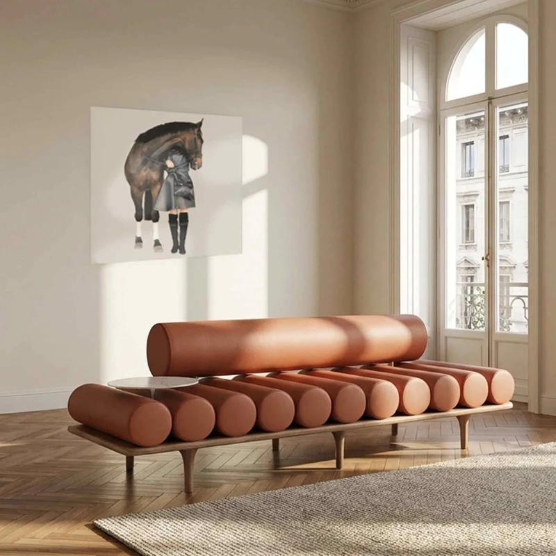 Chaise Lounge FIVE TO NINE with Backrest by Studio Pepe for Tacchini