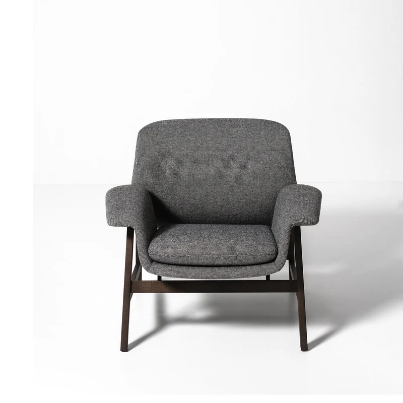 Ash Wood Armchair AGNESE by Gianfranco Frattini for Tacchini