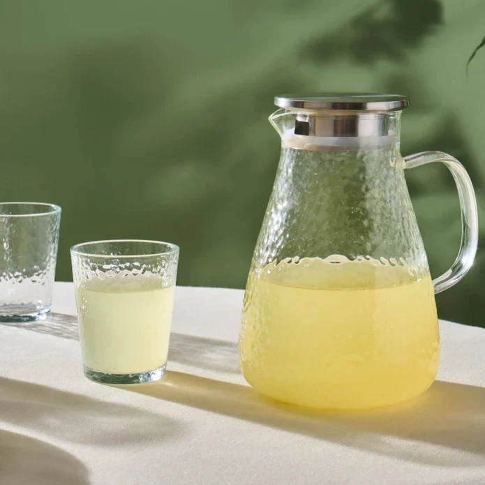 Karaca Luminous 7 Teiliges Glas Set Transparent