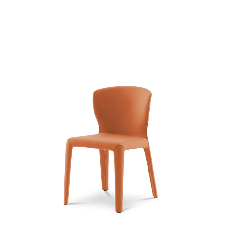 Leather Chair HOLA 369, designed by Hannes Wettstein for Cassina